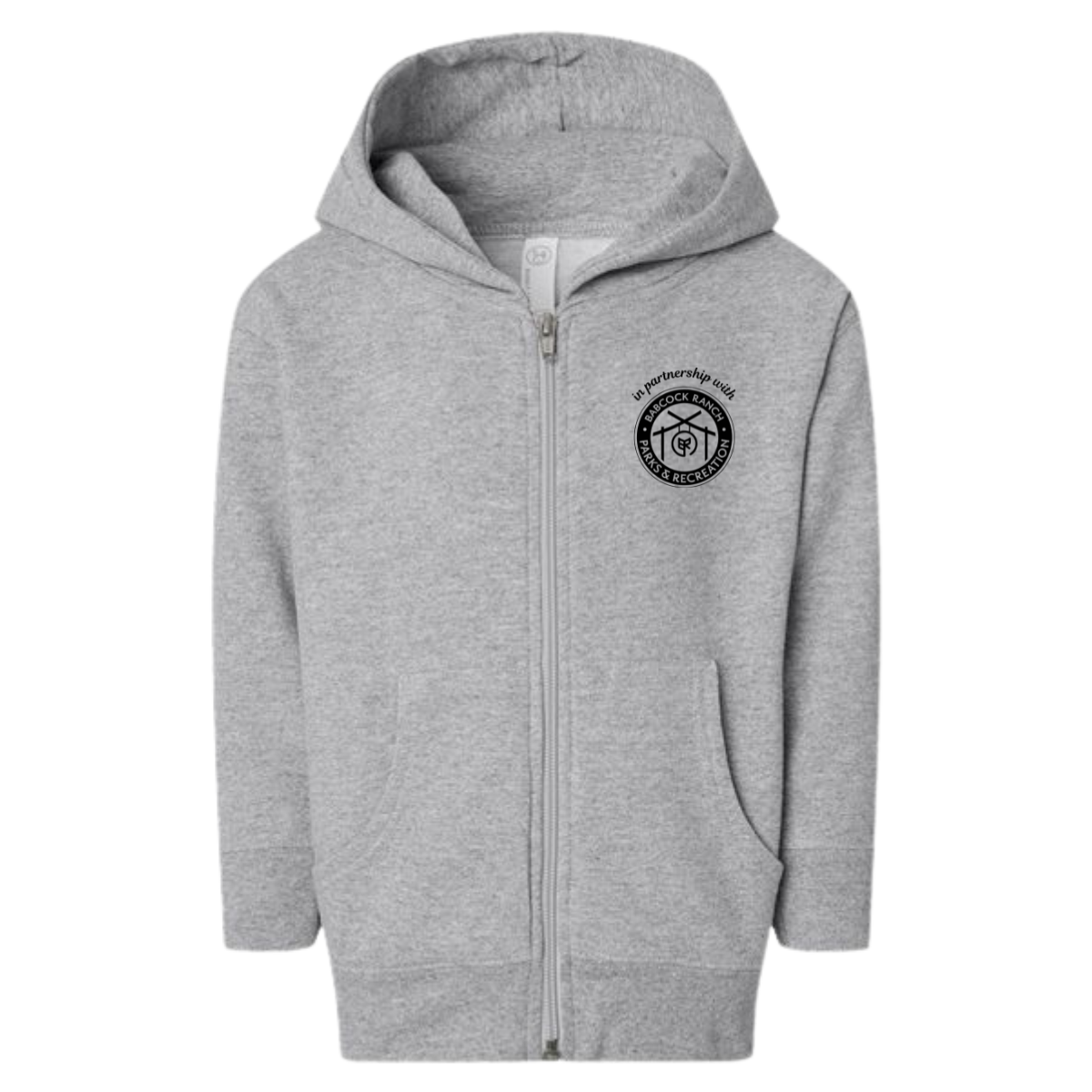 Toddler Caloosa Sirens Rabbit Skins Full-Zip Fleece Hoodie