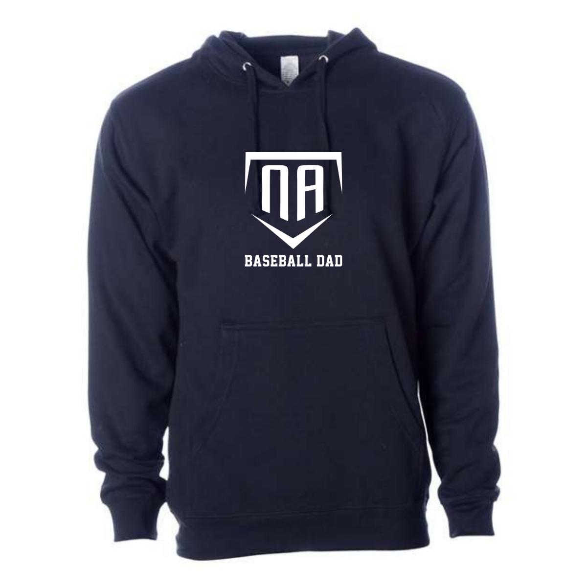 Adult North Aurora Baseball ITC Midweight Hoodie