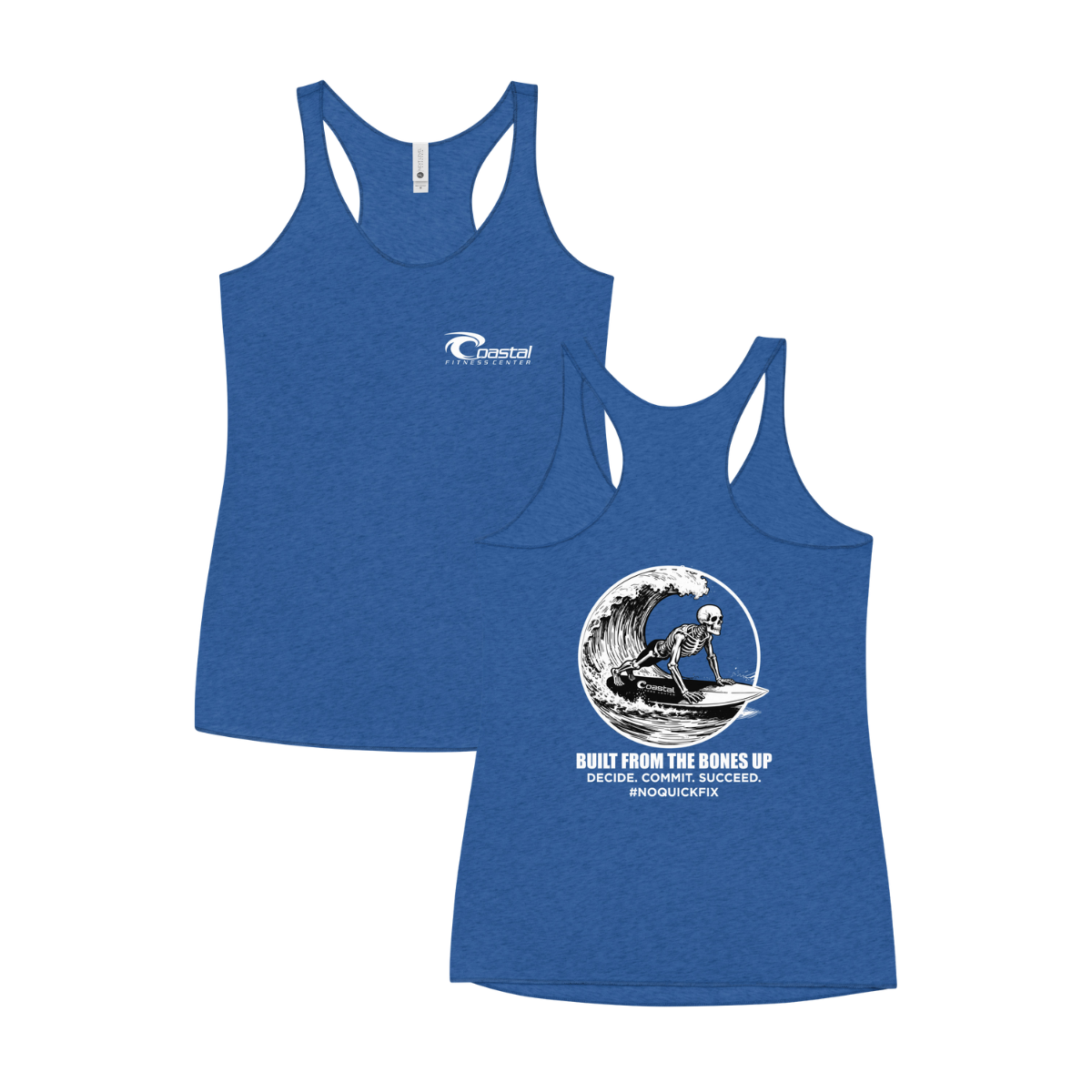 Women's Coastal Fitness Center Racerback Tank Top