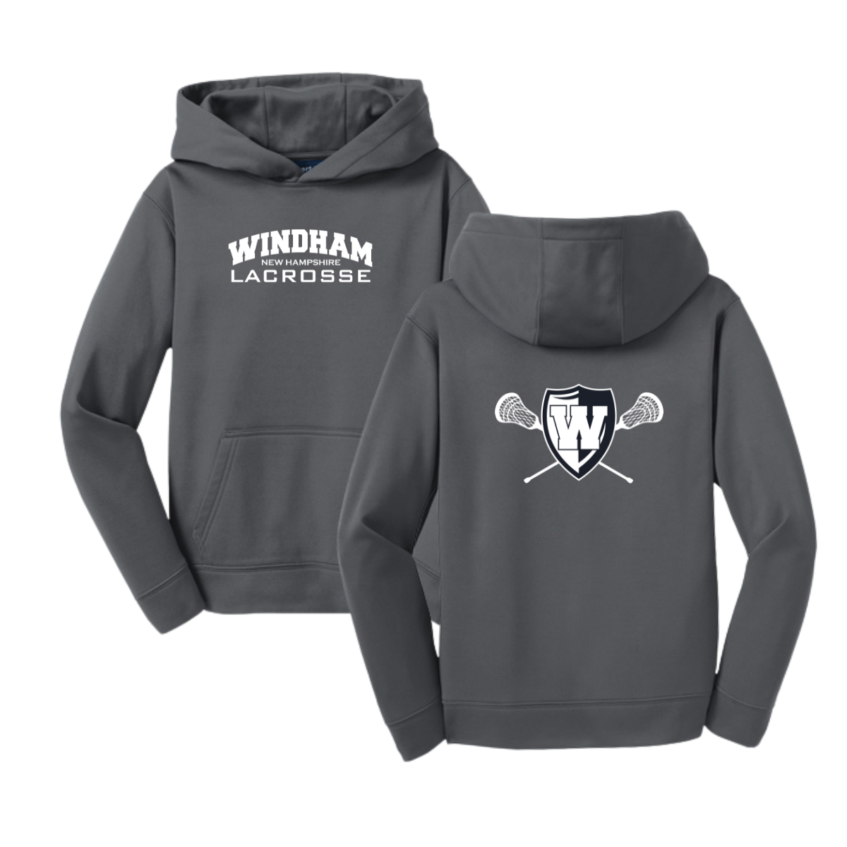 Youth Windham Lacrosse Sport-Tek Performance Hoodie