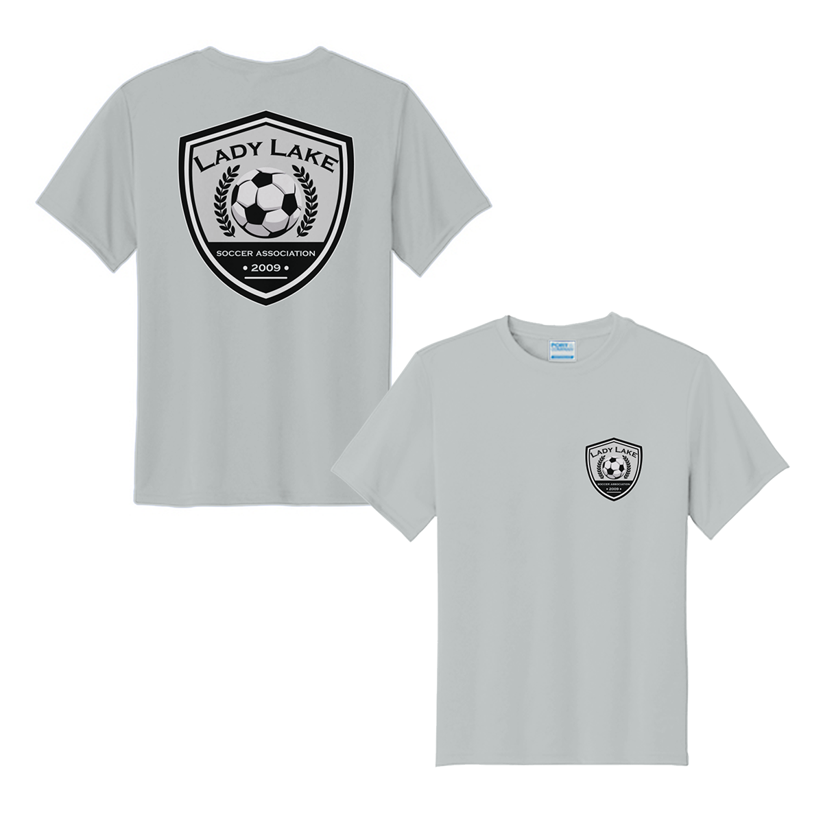 Youth Lady Lake Soccer Association Performance T-Shirt