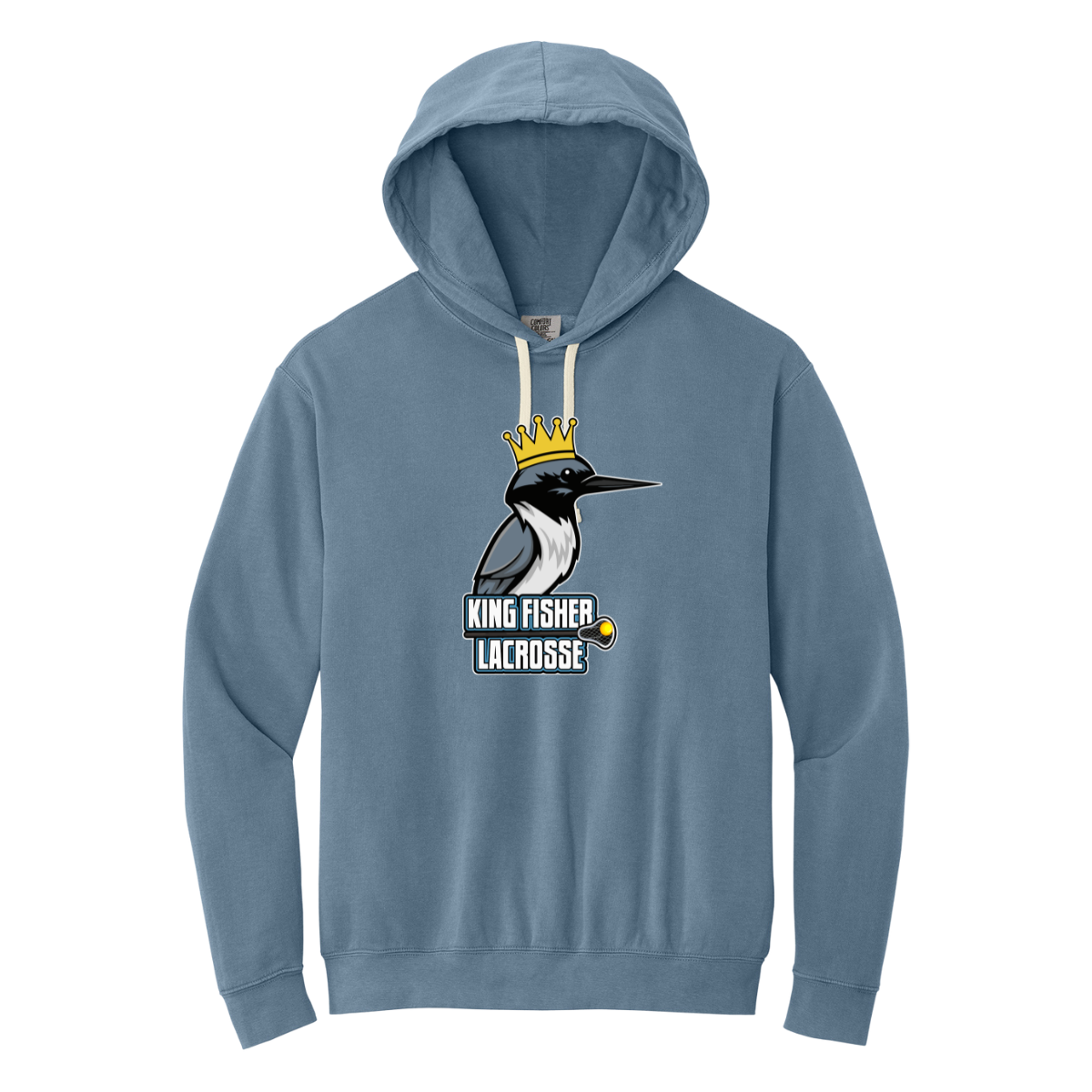 Adult Kingfisher Comfort Colors Lightweight Hoodie