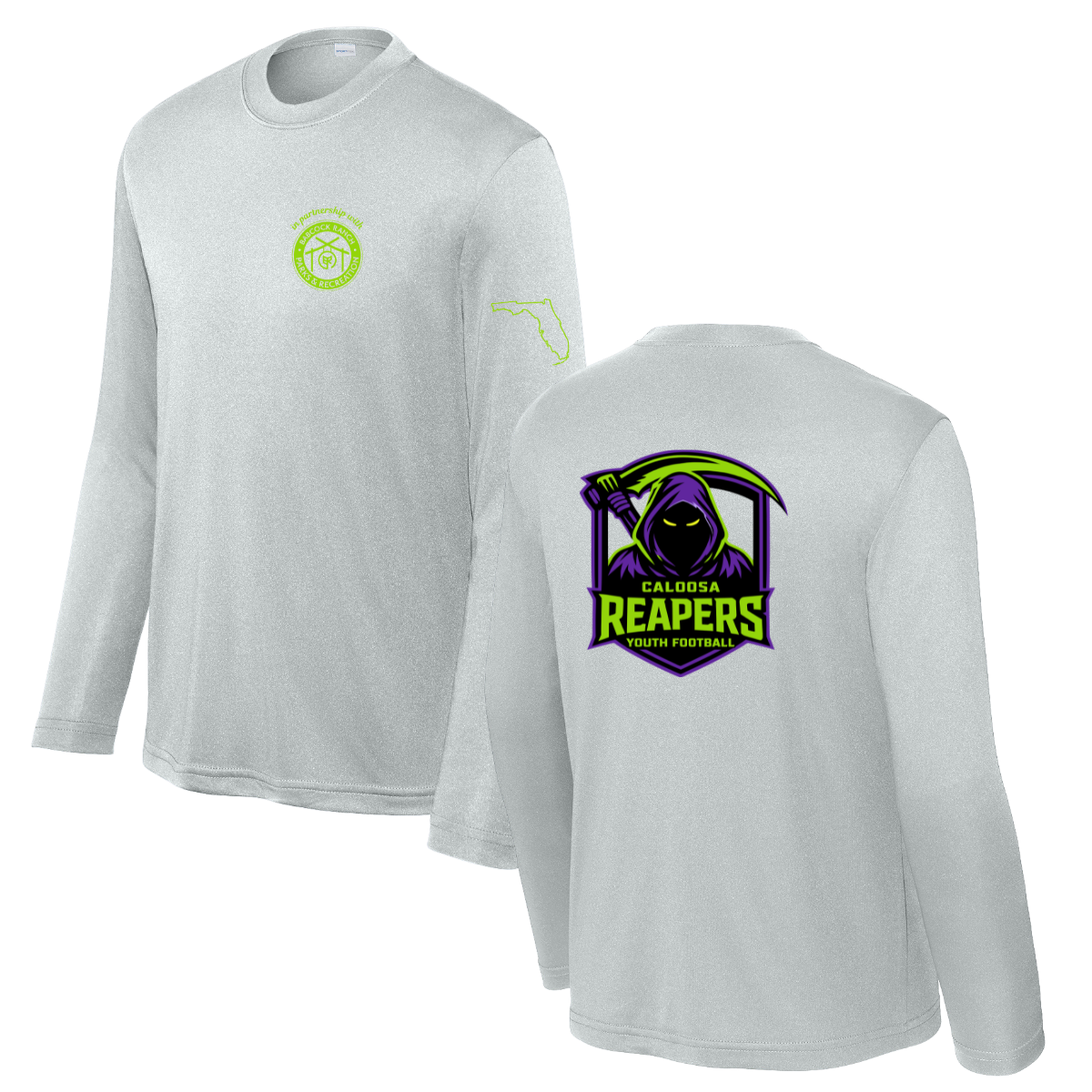 Youth Caloosa Reapers Sport-Tek PosiCharge Competitor Tee