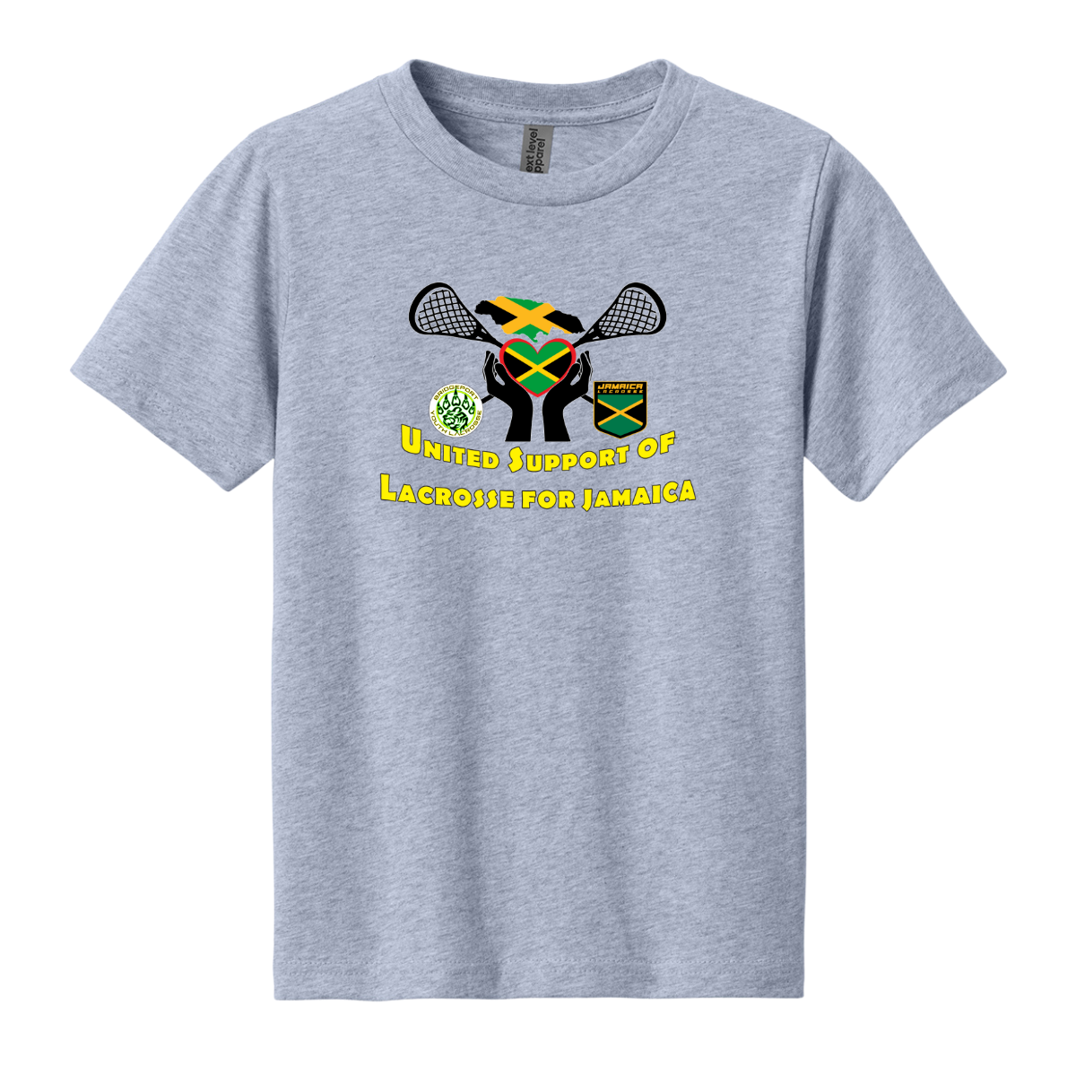 Youth Jamaica Lacrosse Next Level Cotton T-Shirt