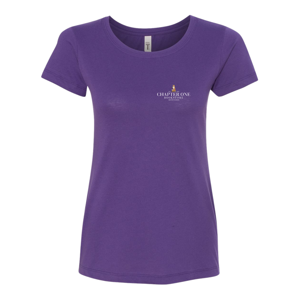 Women's Chapter One Bookstore Next Level Ideal T-Shirt