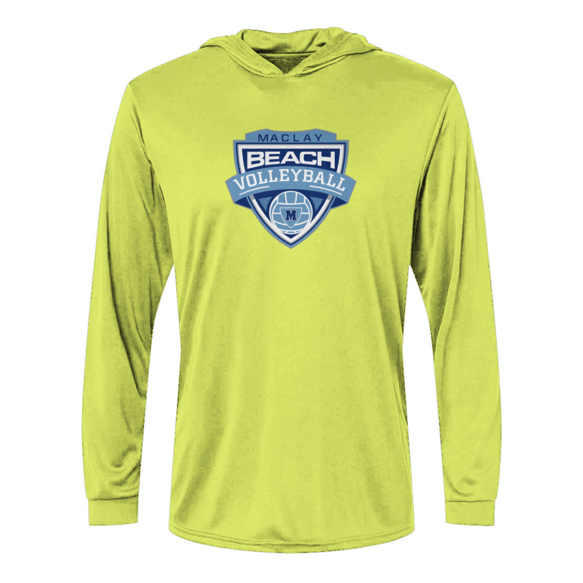 Adult Maclay Volleyball Paragon Bahama Sun Hoodie
