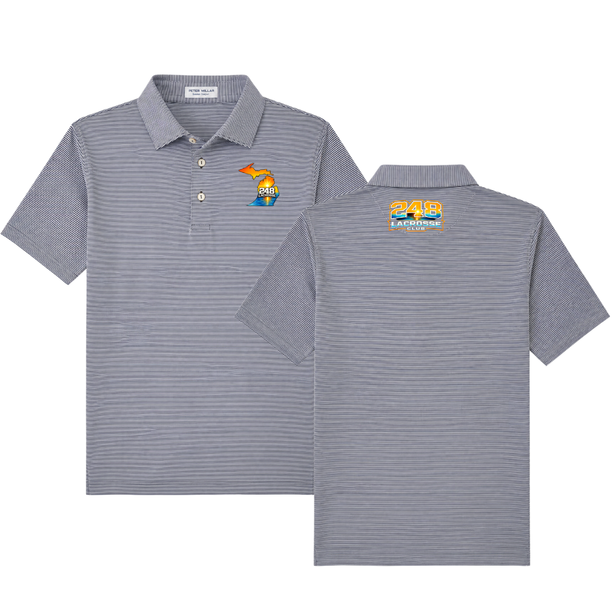 Peter Millar Men's Jubilee Striped Polo