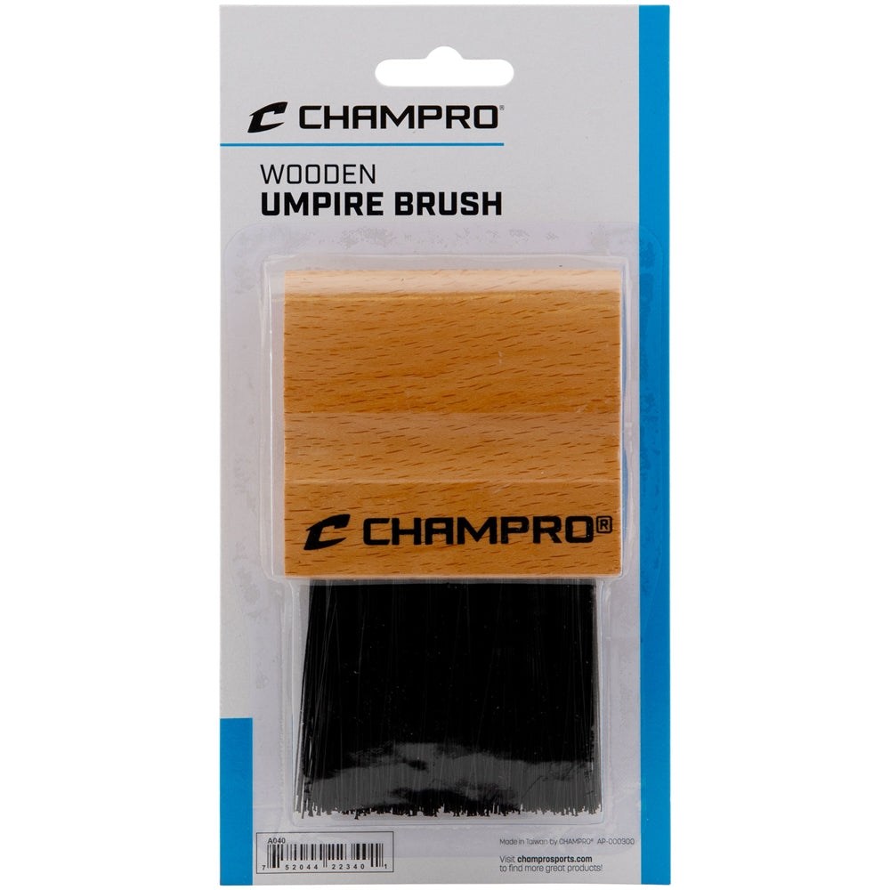 WOODEN UMPIRE BRUSH