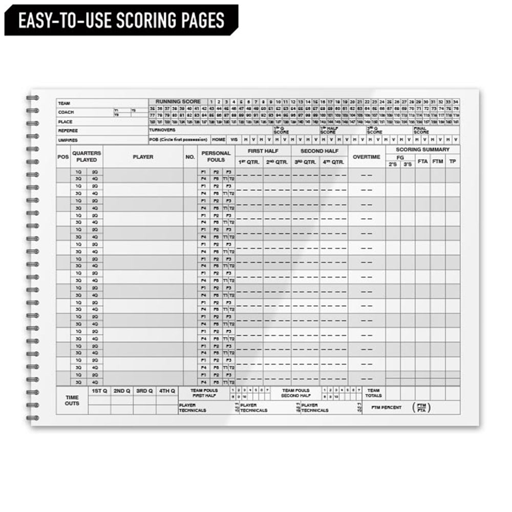BASKETBALL SCOREBOOK - A07BK2