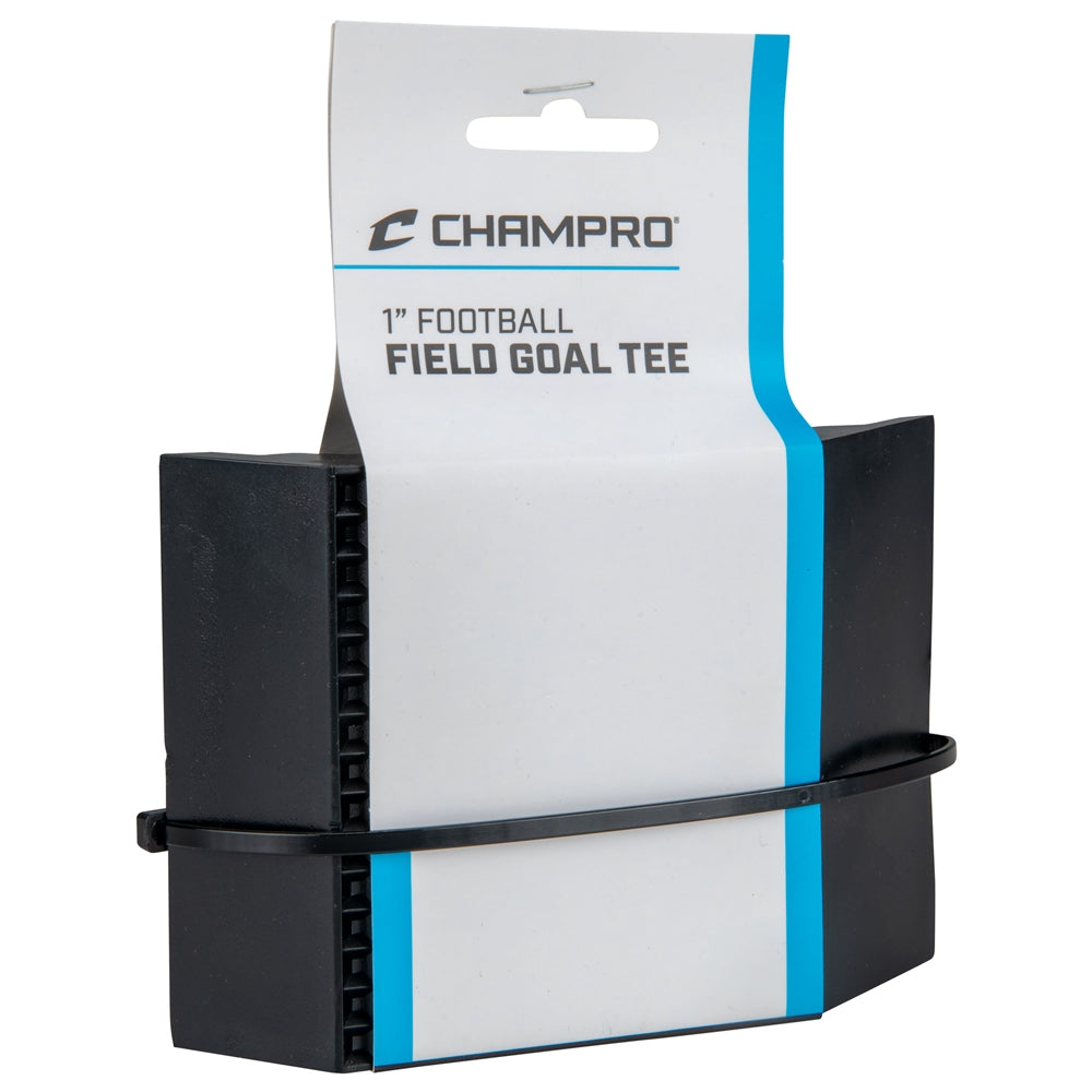 1" HEAVY BLACK FIELD GOAL TEE - RETAIL