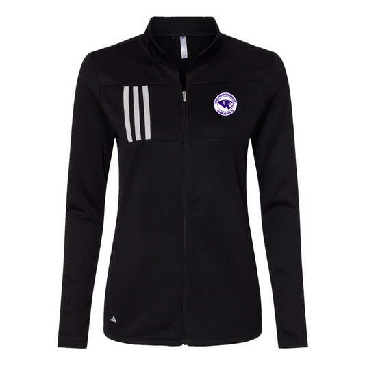 Women's Adidas 3-Stripe Double-Knit Full-Zip - Esports