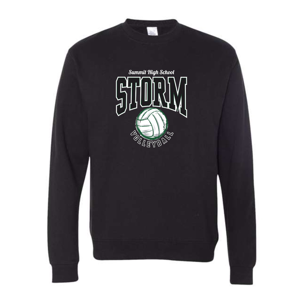 Adult Summit Volleyball Midweight Crewneck Sweatshirt