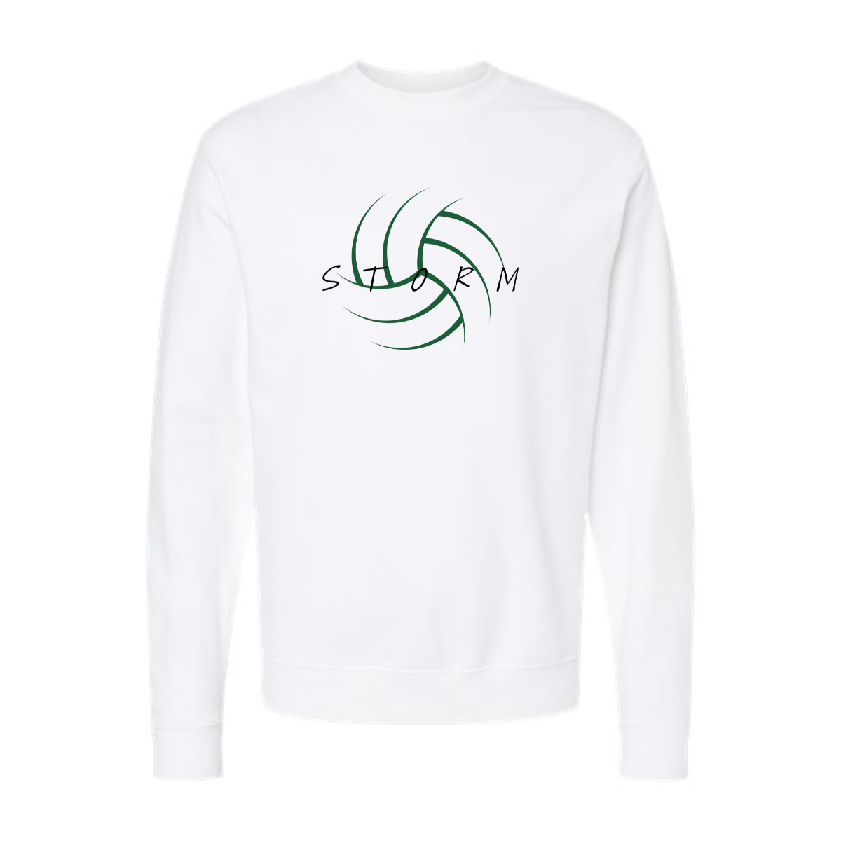 Adult Summit Volleyball Midweight Crewneck Sweatshirt