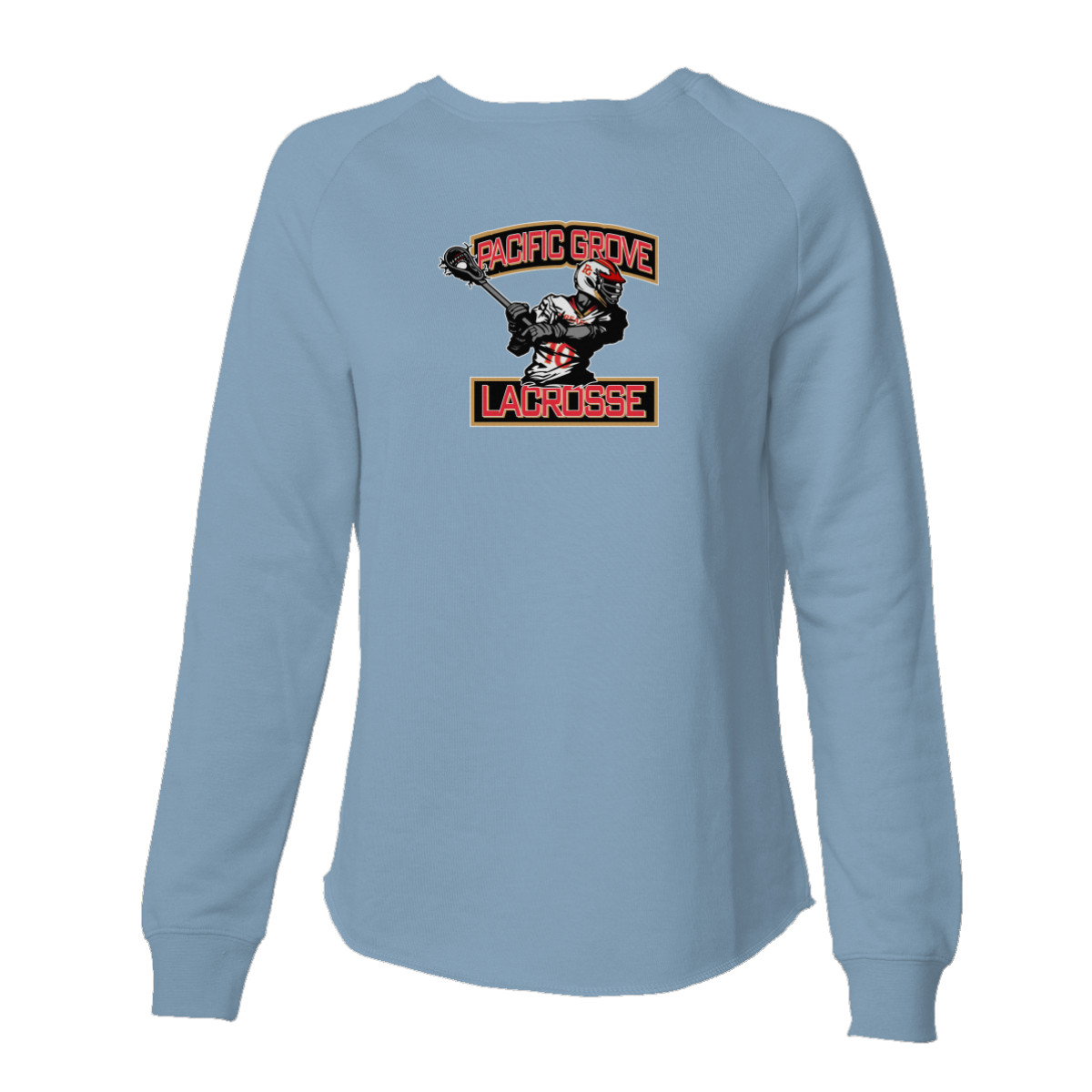 Women's PGHS Lacrosse Wave Wash Crewneck Sweatshirt