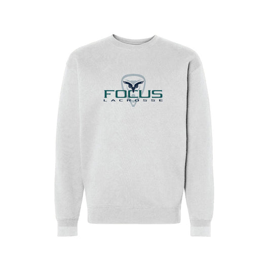 Adult Focus Lacrosse ITC Heavyweight Crewneck Sweatshirt