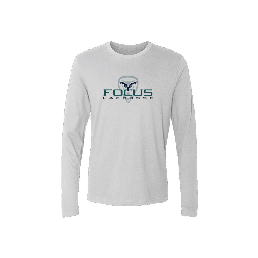 Adult Focus Lacrosse Next Level Long-Sleeve Shirt
