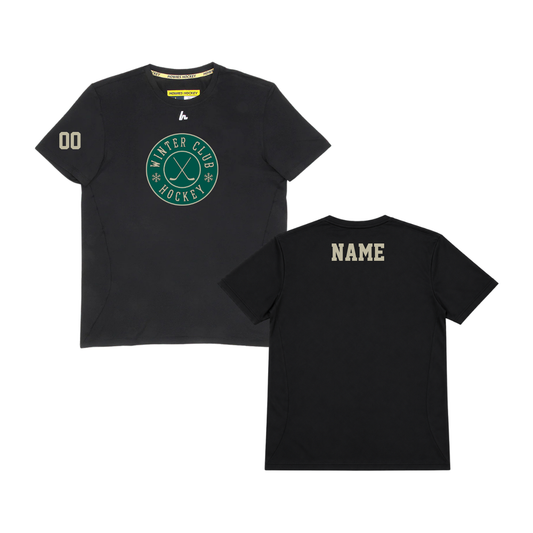 Team Performance Tech Tee — Centered Logo approved Winter Club mockup 1