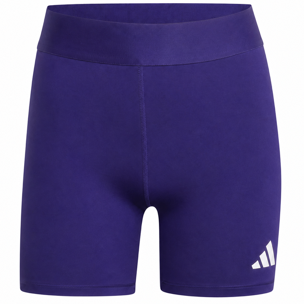 Purple Adidas Techfit Spandex — scale matched to black spandex, white background, 1000x1000