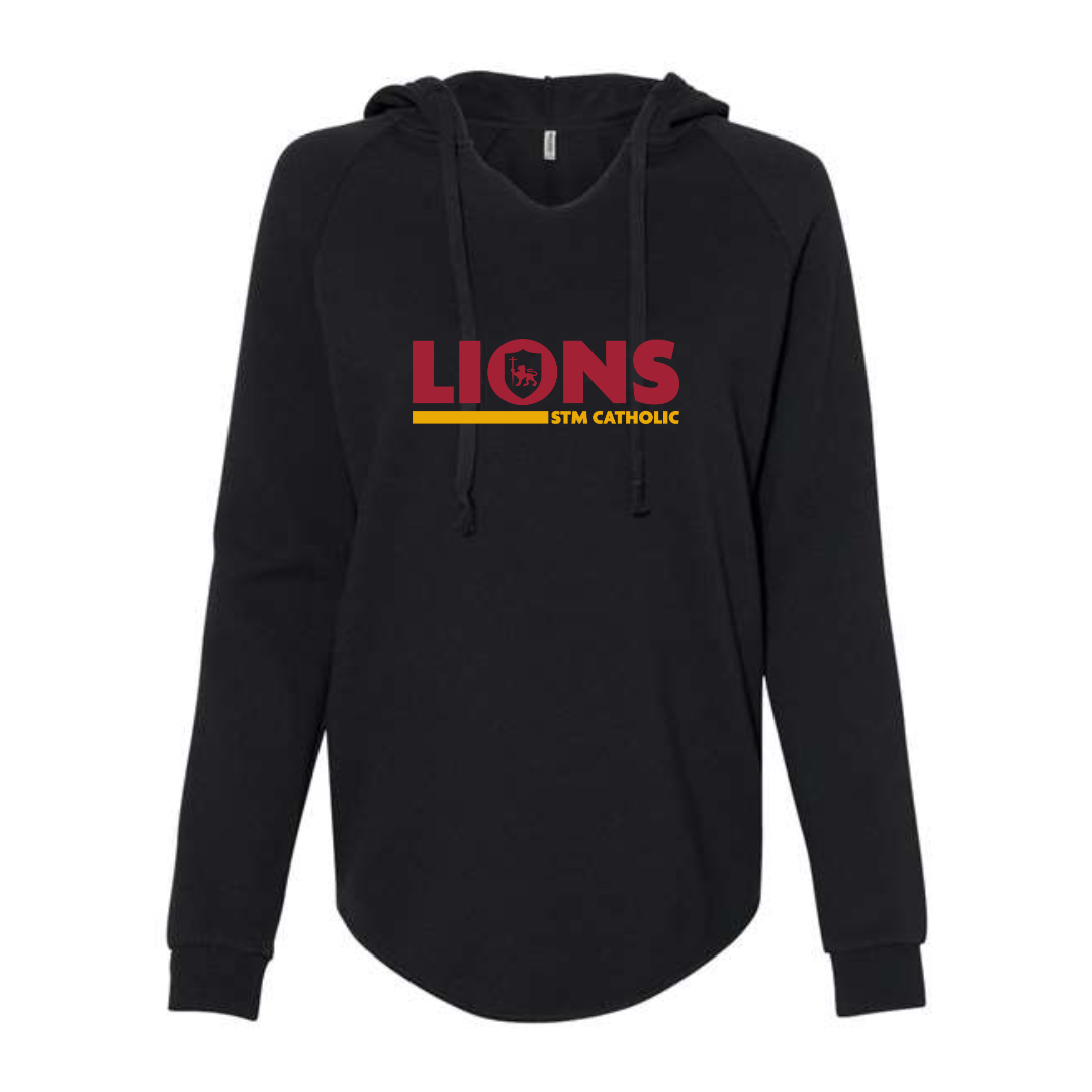 Women's STM Catholic Lightweight Wash Hooded Sweatshirt