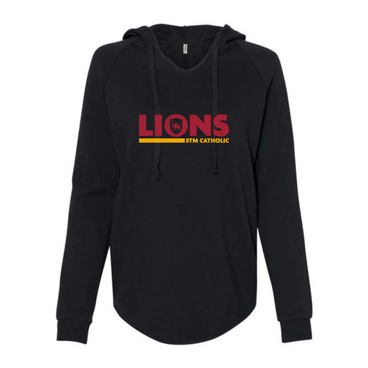 Women's STM Catholic Lightweight Wash Hooded Sweatshirt