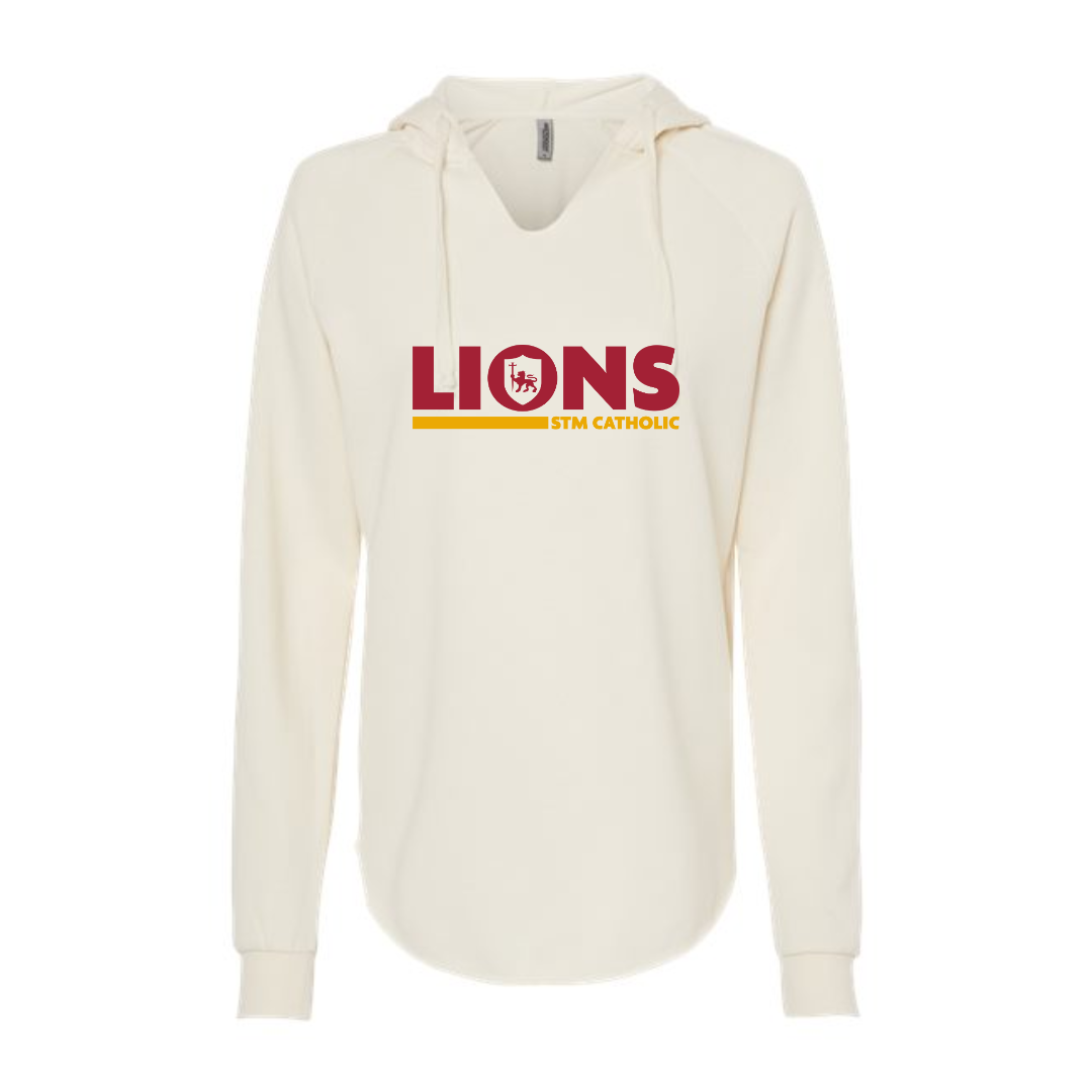 Women's STM Catholic Lightweight Wash Hooded Sweatshirt