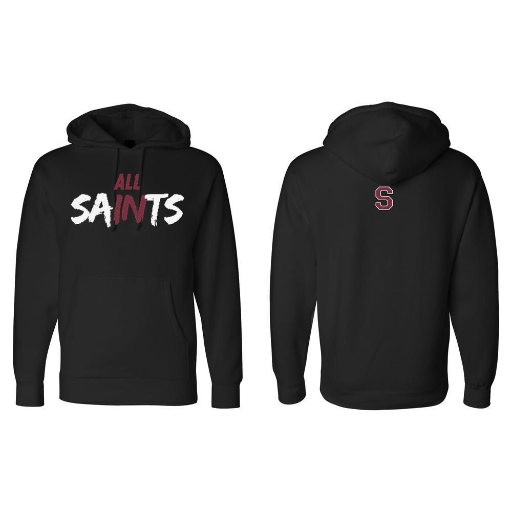 All Saints Hoodie — Adult Black