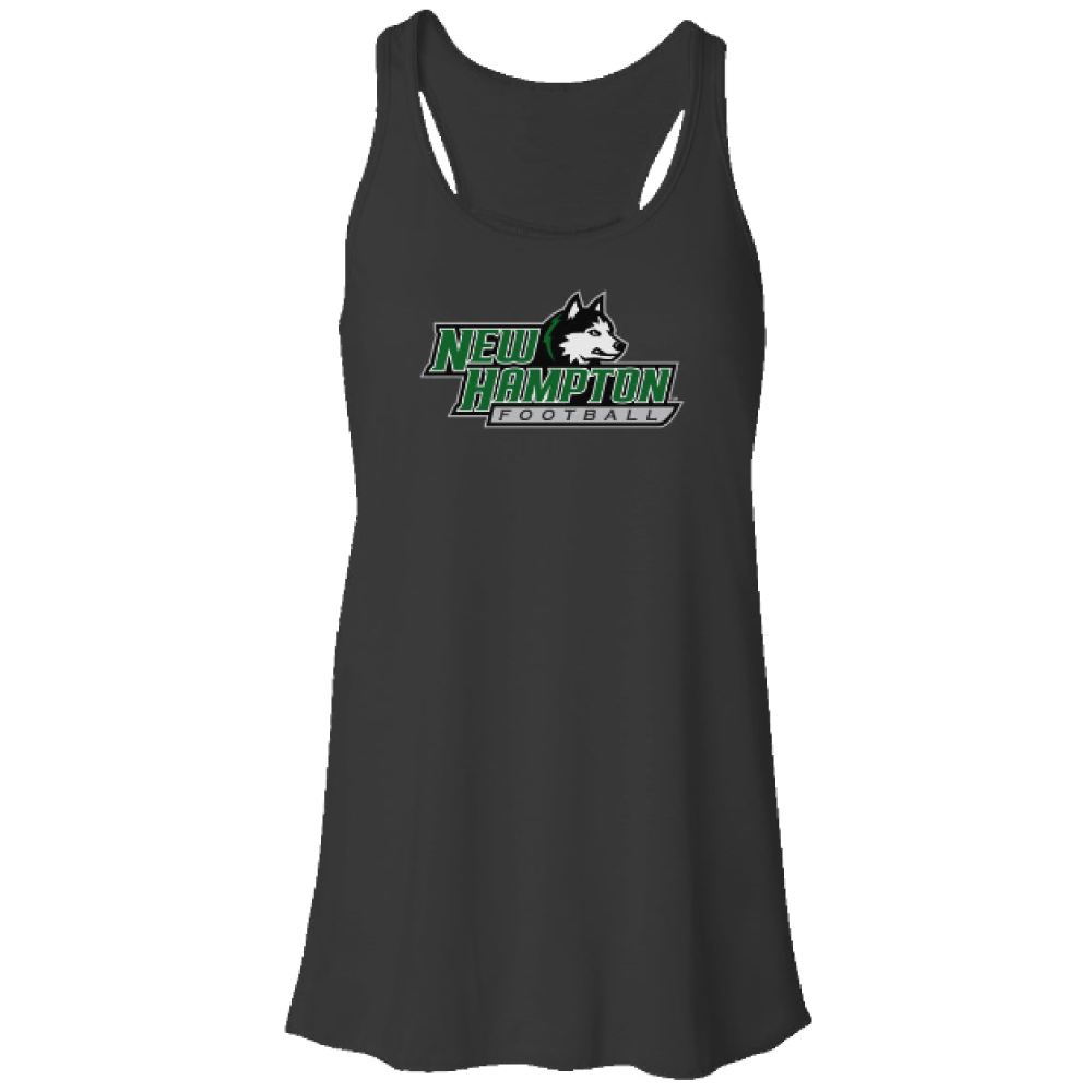 Women's NHS Football Bella + Canvas Flowy Racerback Tank