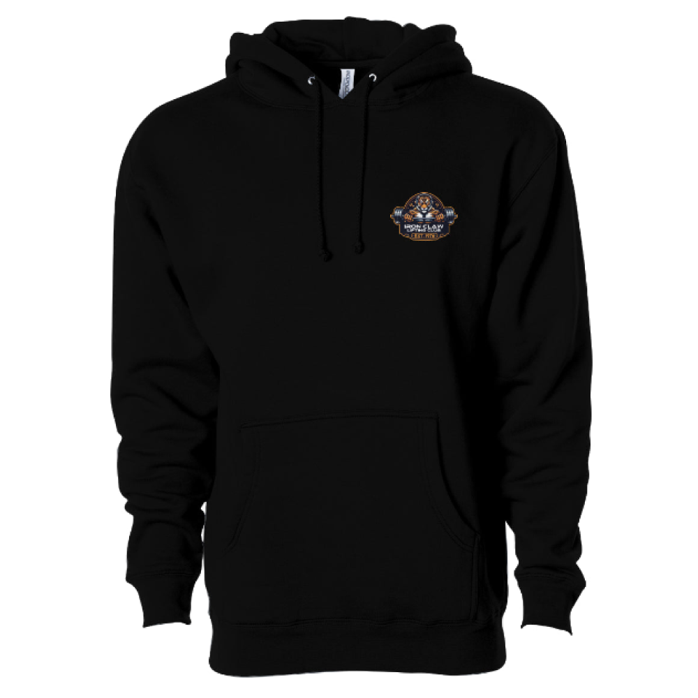 Adult Iron Claw Lifting Heavyweight Pullover Hoodie