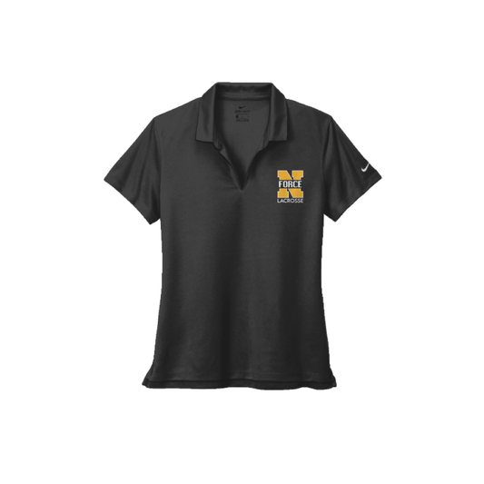 Women's Napa Force Lacrosse Nike Micro Pique 2.0 Polo