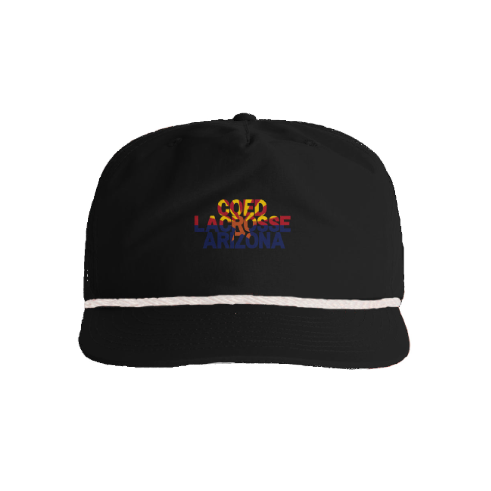 Coed Lacrosse Arizona Surf Rope Cap