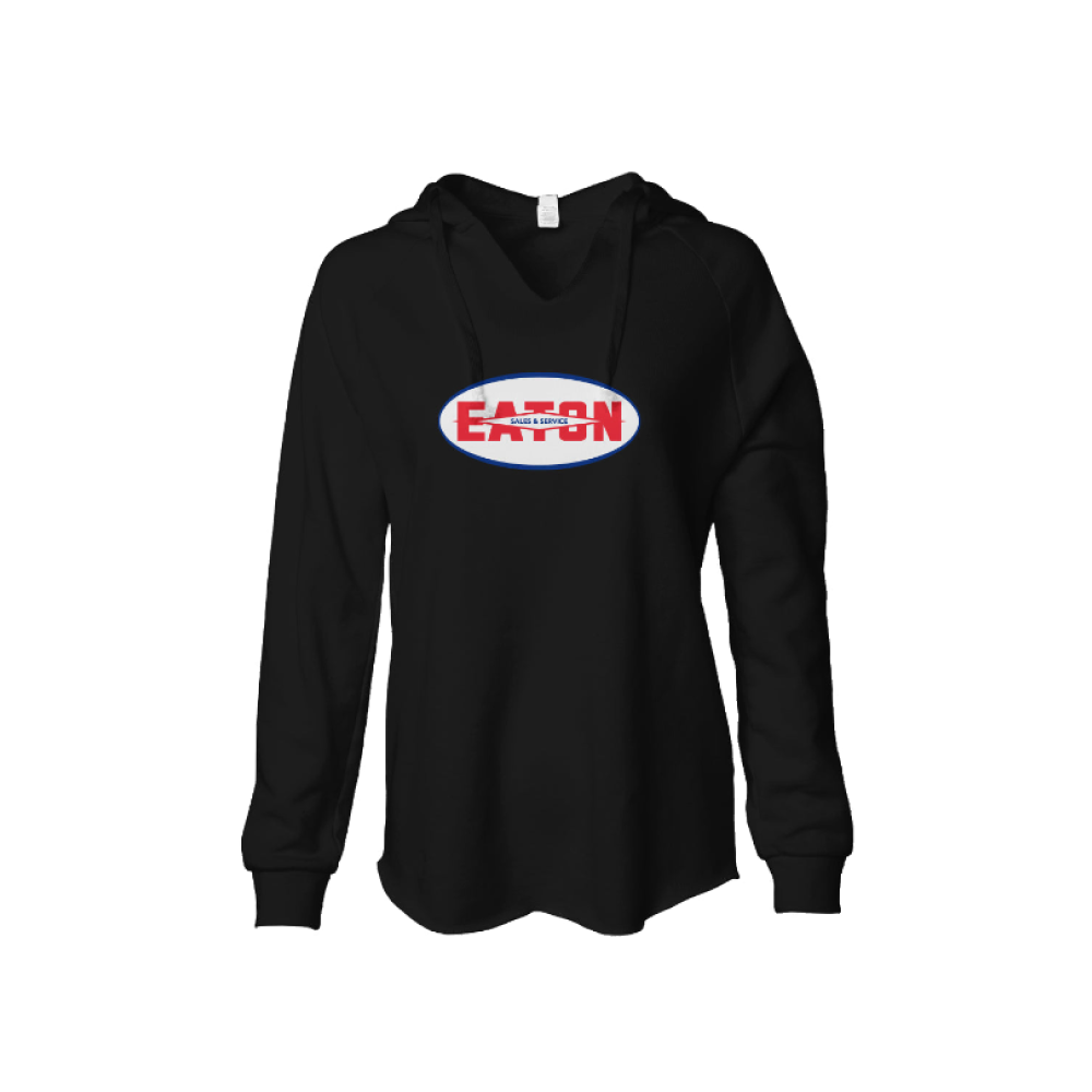 Womens Eaton Sales and Services Lightweight Hooded Sweatshirt