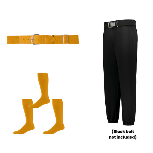 Pant, Belt, Socks Bundle