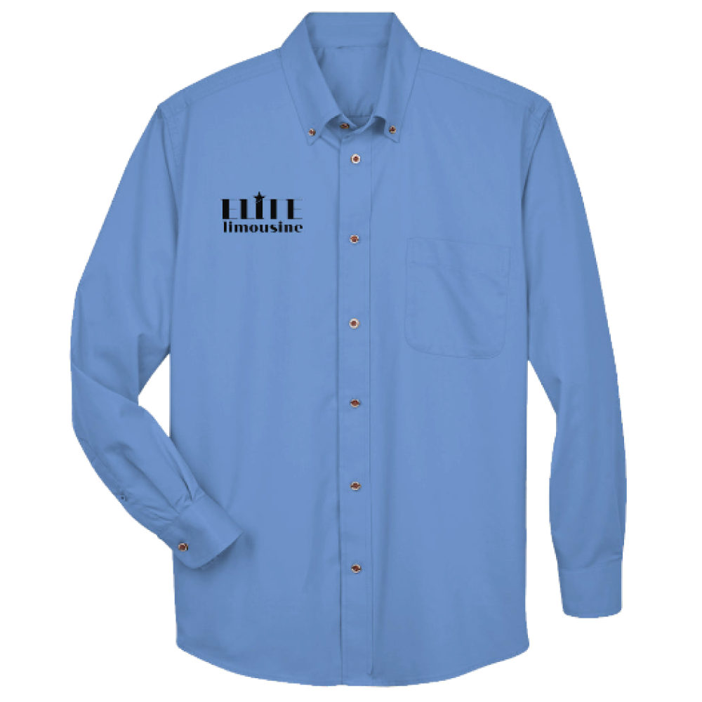 Adult Elite Limousine Service Inc Button Down Shirt