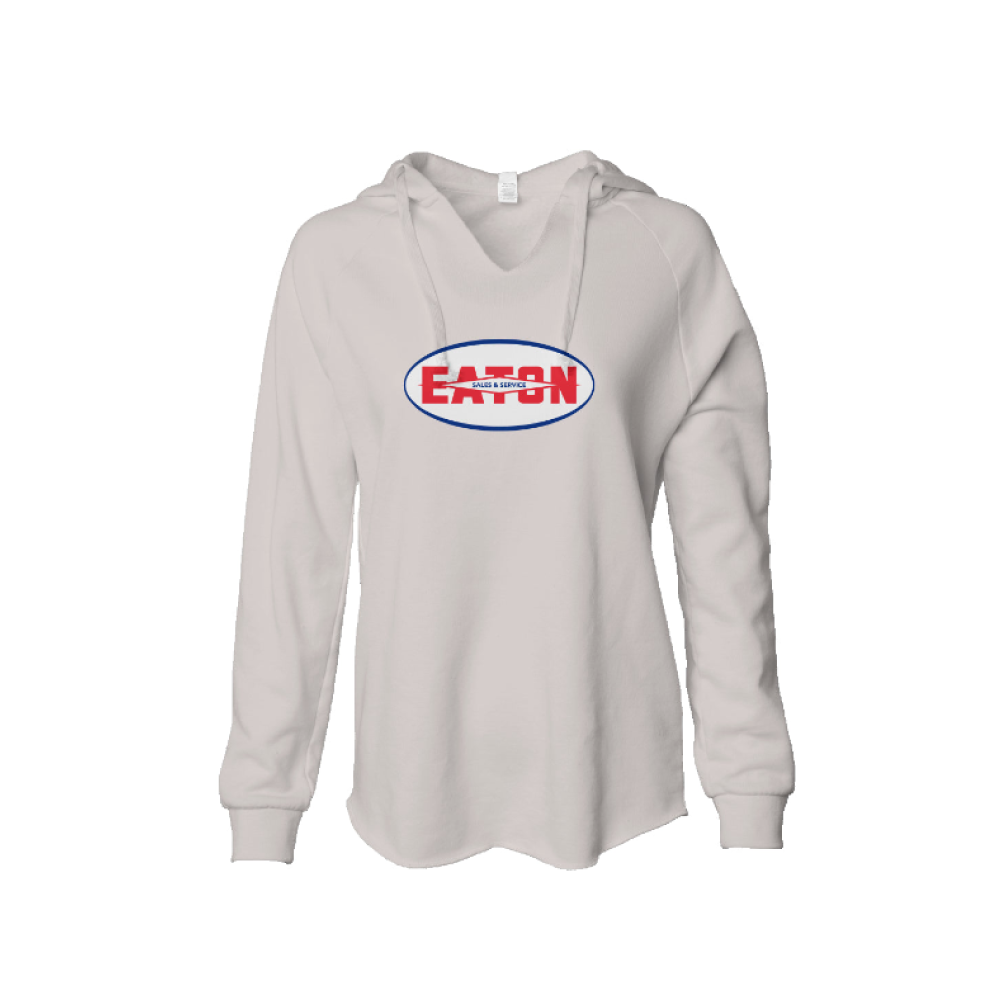 Womens Eaton Sales and Services Lightweight Hooded Sweatshirt