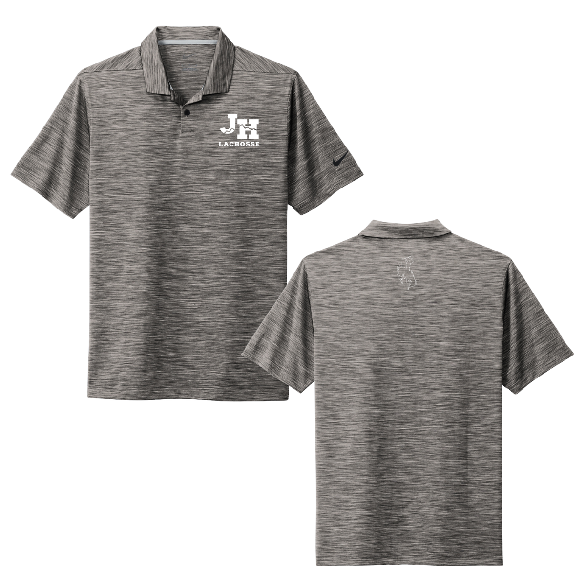 Nike Dri-FIT Vapor Space Dyed Polo - Anthracite