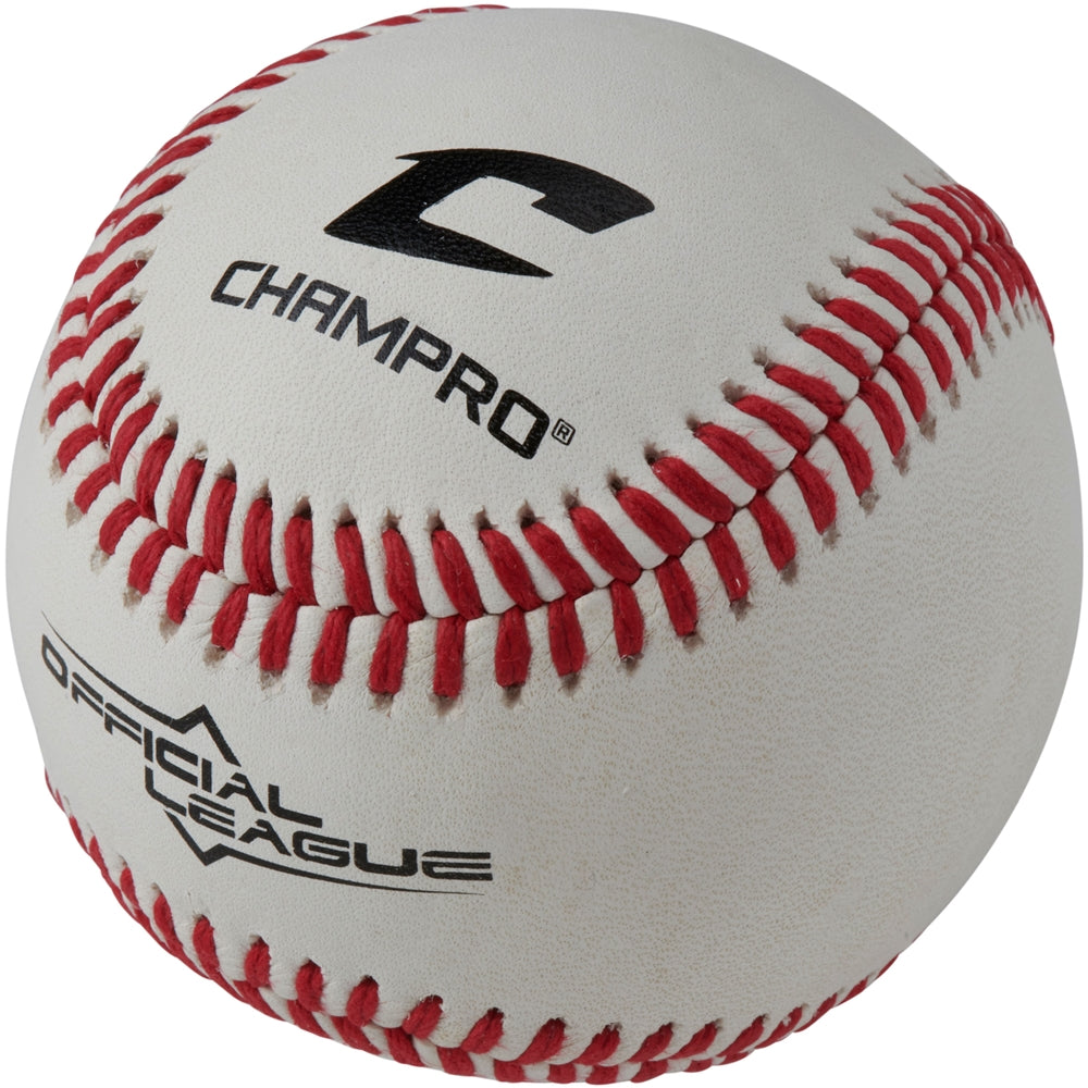 OFFICIAL LEAGUE FULL GRAIN LEATHER; 6-PACK - CBB2006