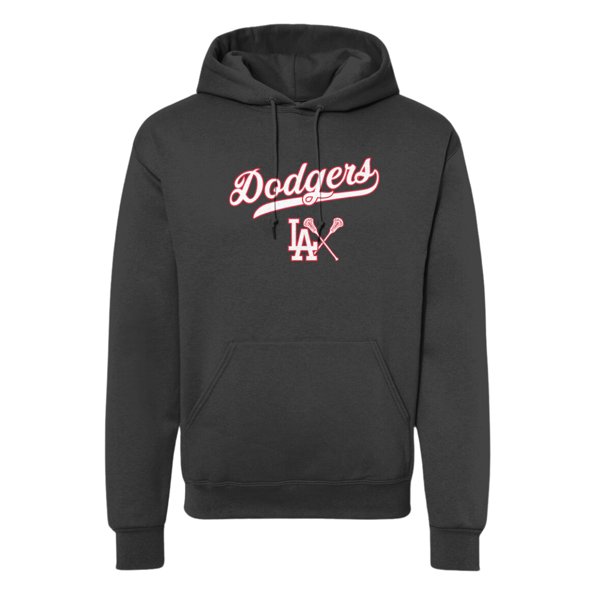 Adult Dodgers Jerzees Blend Hoodie