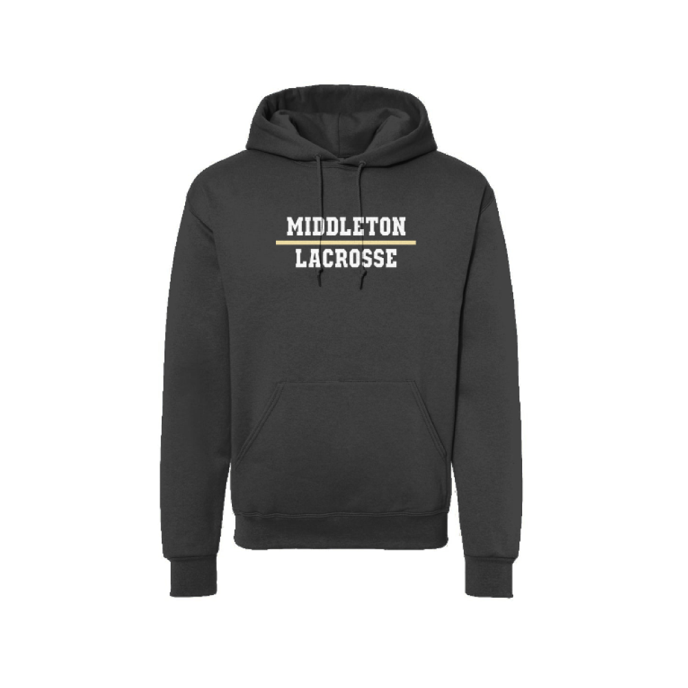 Adult Middleton Lacrosse Jerzees Blend Hoodie