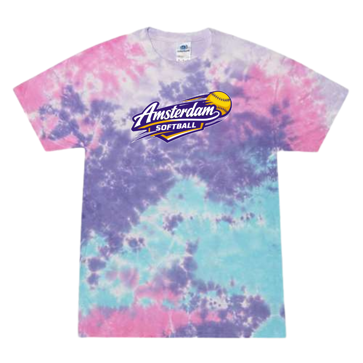 Youth Amsterdam Softball Tie-Dye T-Shirt