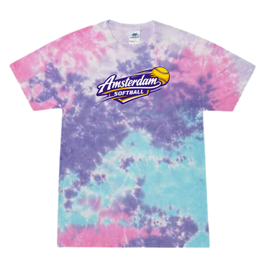 Youth Amsterdam Softball Tie-Dye T-Shirt