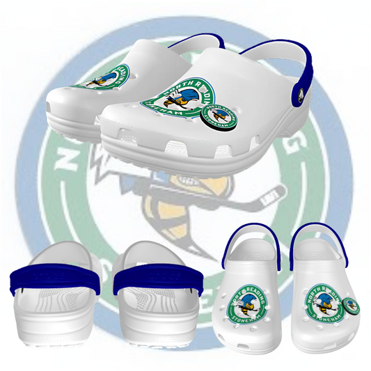 NRS Hockey Crocs Classic Clogs + Jibbitz - Solid