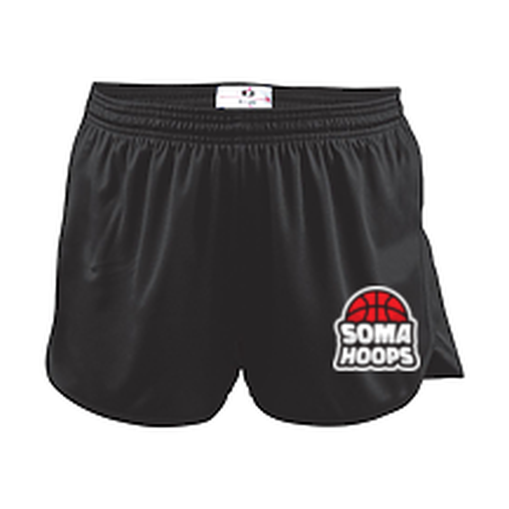 SOMA Hoops B-Core Track Short — Black