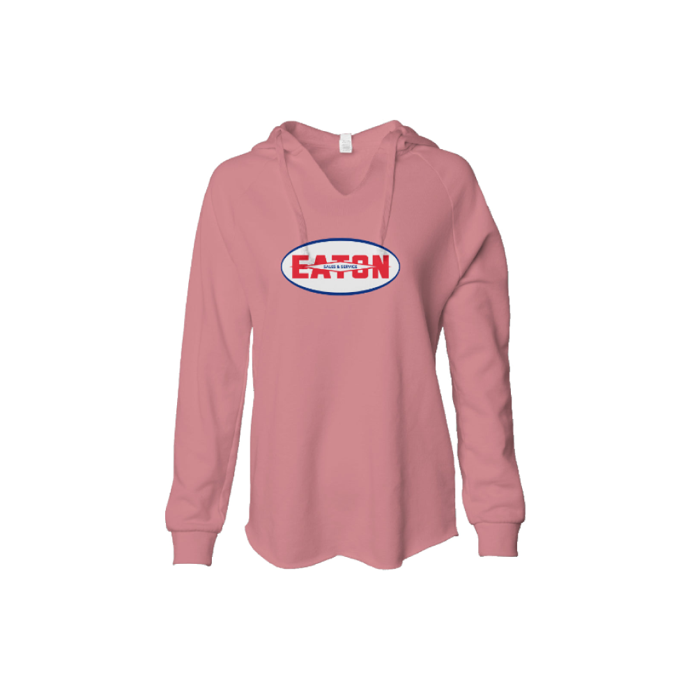 Womens Eaton Sales and Services Lightweight Hooded Sweatshirt
