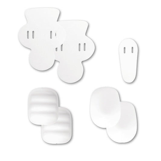 ECONOMY 7-PIECE PAD SET WITH SLOTS - YOUTH - F7PCY-SL
