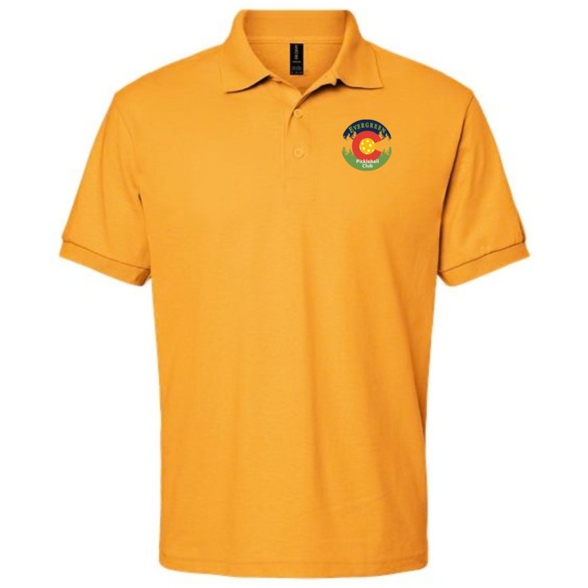 Adult Evergreen Pickleball Gildan Dryblend Polo