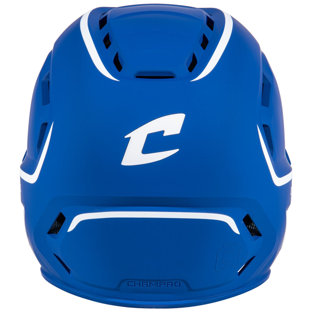 HXE TWO-TONE MATTE BASEBALL HELMET - HXEM2RYL