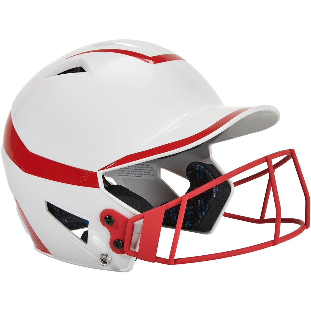 HX RISE PRO BATTING HELMET W/FACEMASK - HXFPG2SCJ