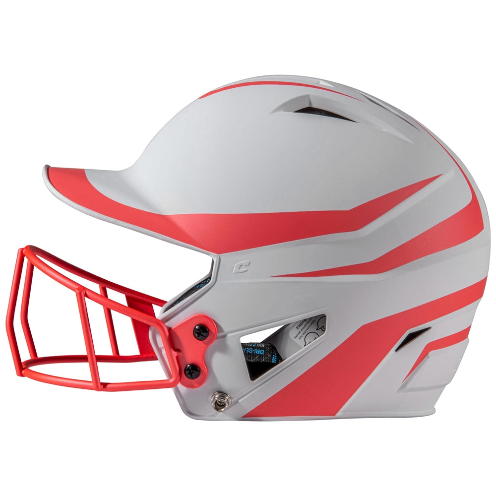 HX RISE LEGEND BATTING HELMET W/FACEMASK - HXFPM2COJ