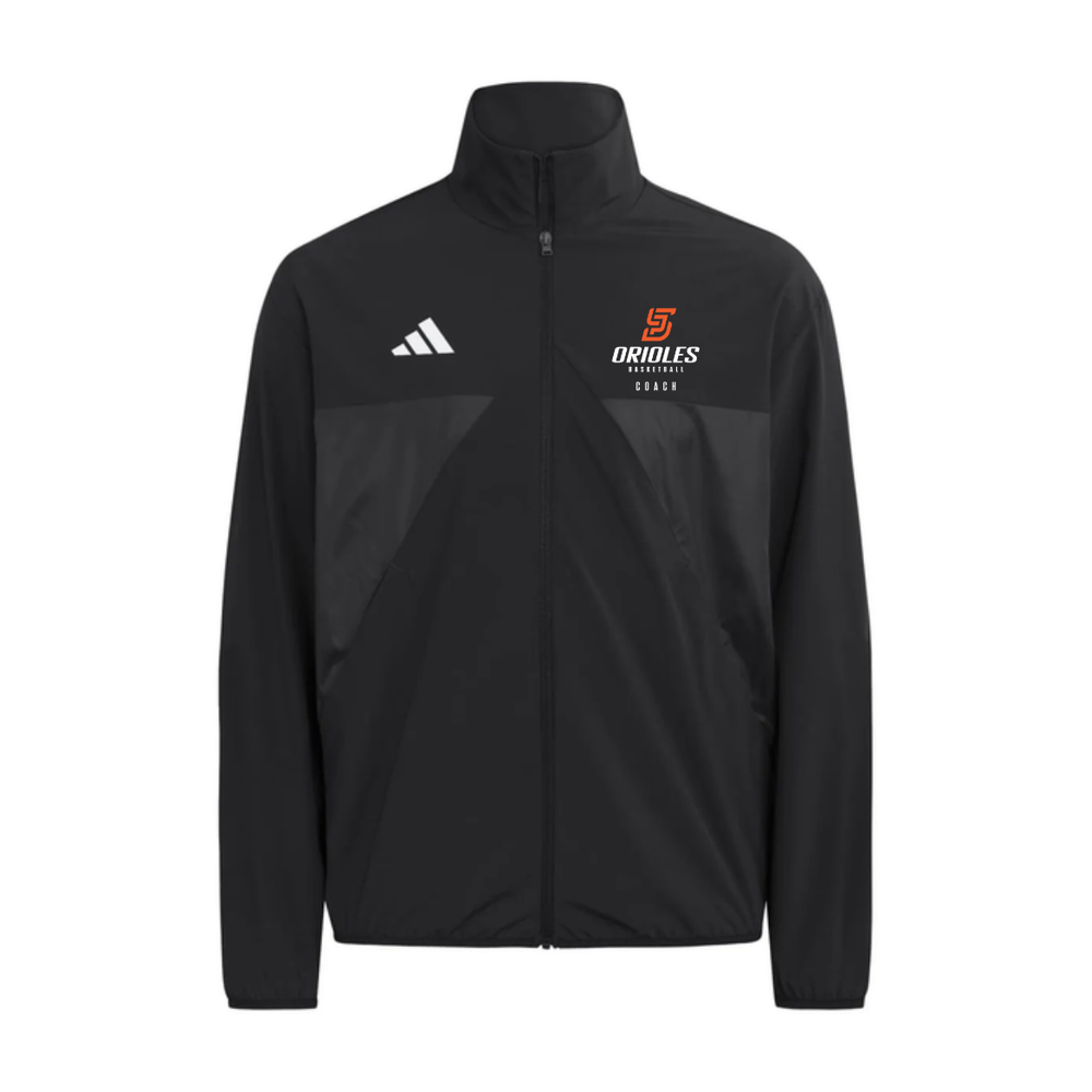 Adidas Tiro Woven Track Jacket with SLP Orioles Basketball embroidery