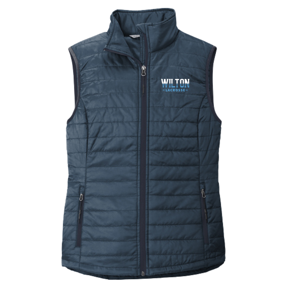 Women's Wilton Lacrosse Port Authority Packable Puffy Vest